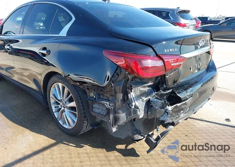 2018 Infiniti Q50 3.0T Luxe from USA, damaged, VIN JN1EV7AP4JM354080